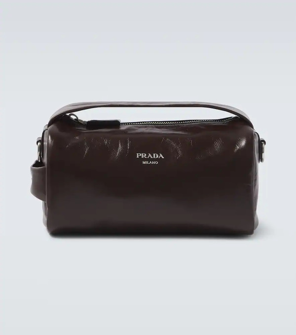  Prada Prada Leather Tote Bag 