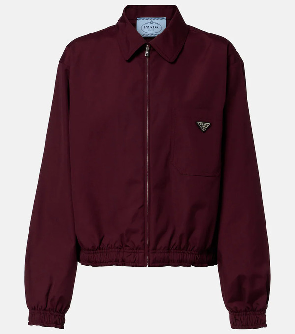  Prada Prada Logo Blouson Jacket 