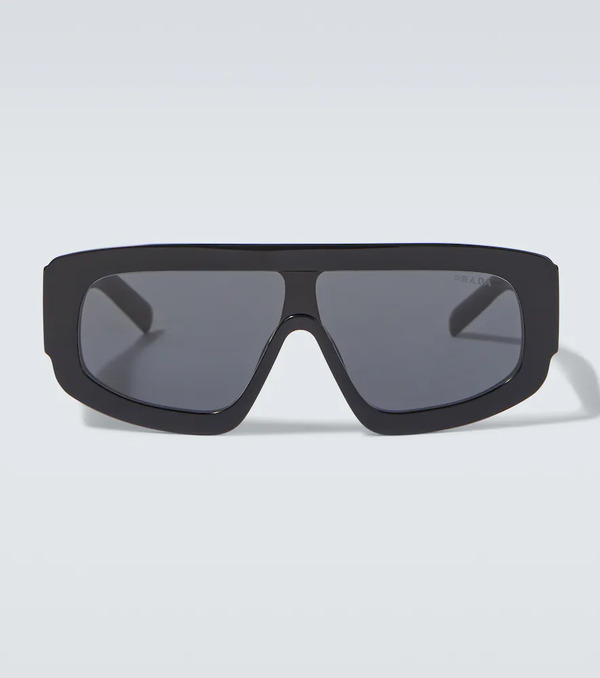  Prada Prada Logo Shield Sunglasses 