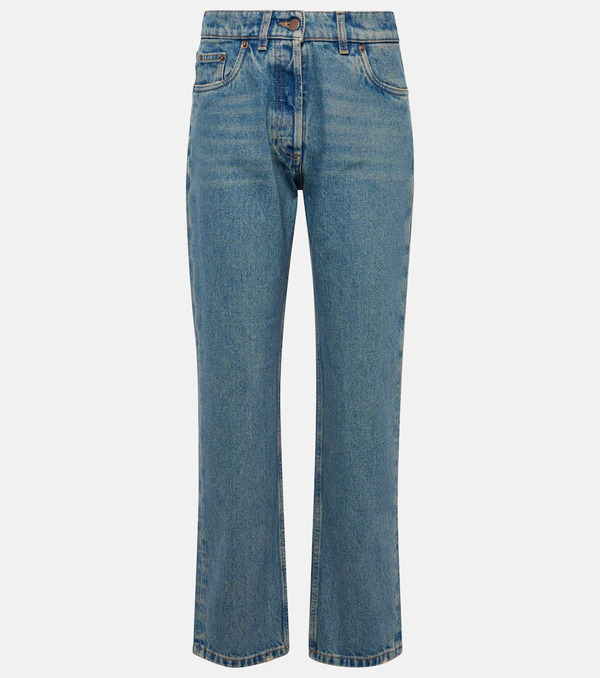  Prada Prada Mid-rise Straight Jeans 