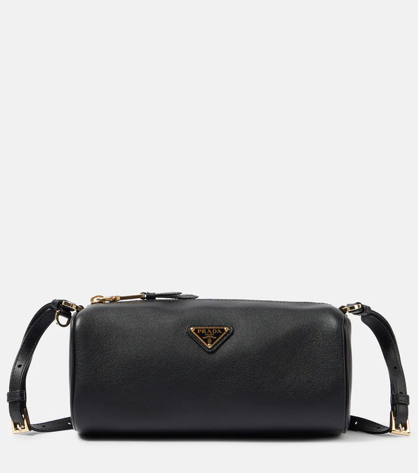  Prada Prada Mini Logo Leather Shoulder Bag 