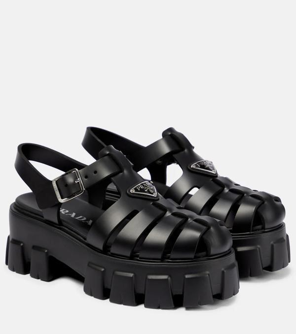  Prada Prada Monolith Platform Sandals 