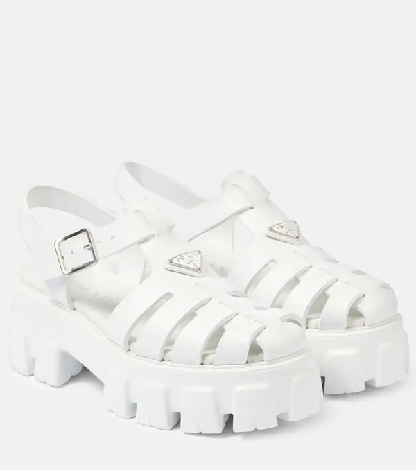  Prada Prada Monolith Platform Sandals 