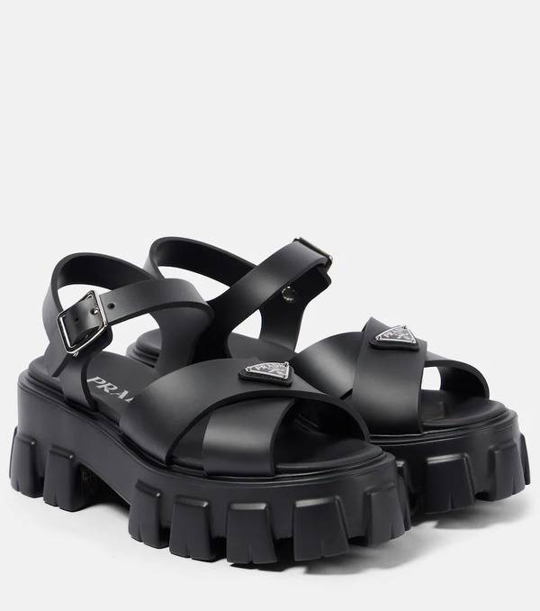  Prada Prada Monolith Platform Sandals 
