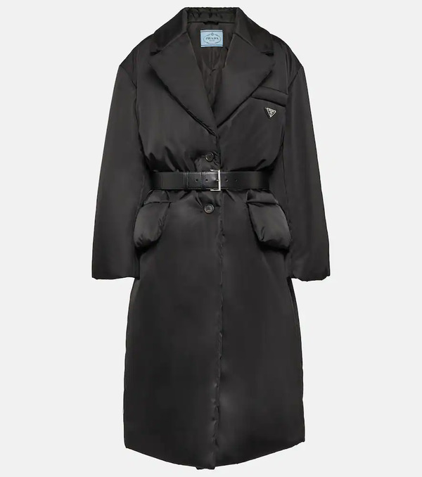  Prada Prada Padded Re-nylon Coat 