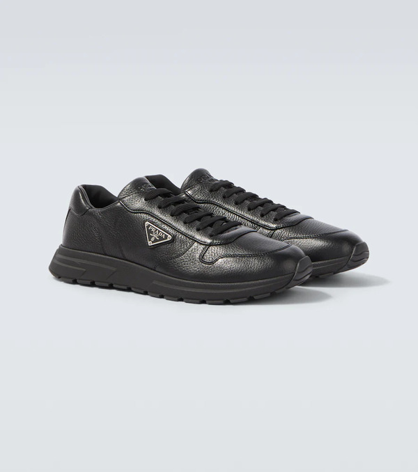  Prada Prada Prax 2.0 Leather Sneakers 