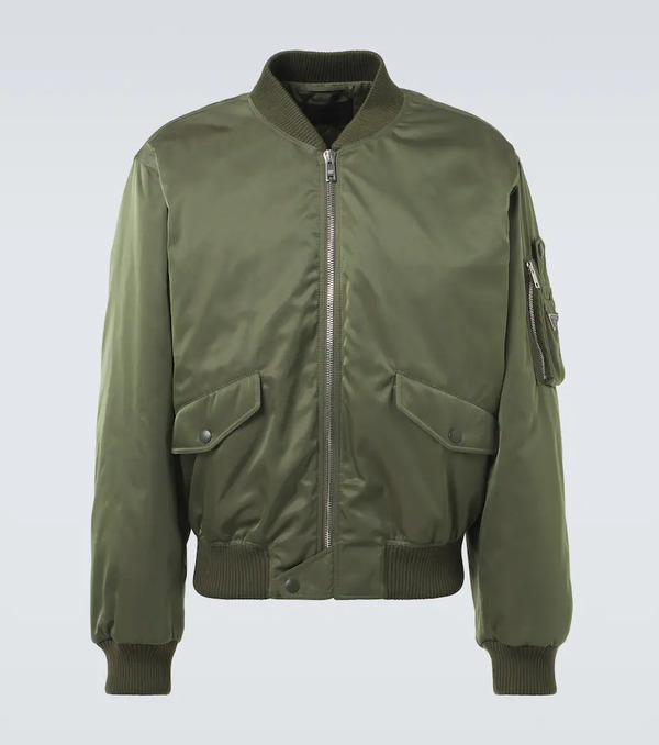  Prada Prada Re-nylon Bomber Jacket 