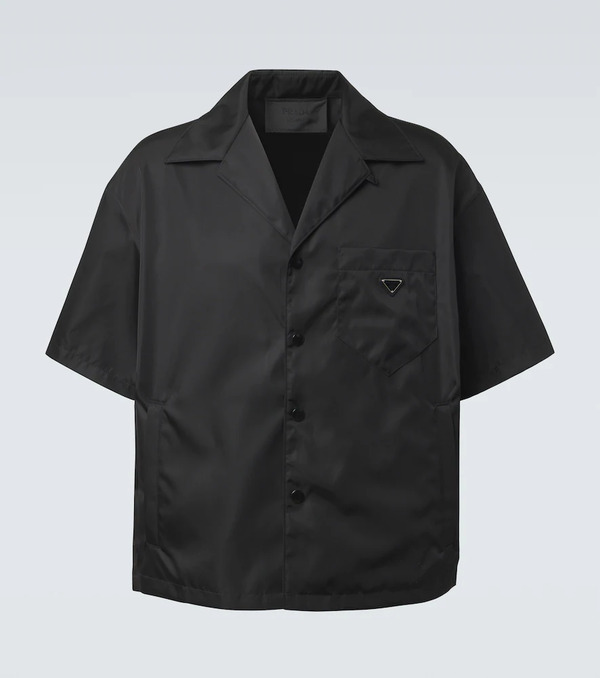  Prada Prada Re-nylon Bowling Shirt 