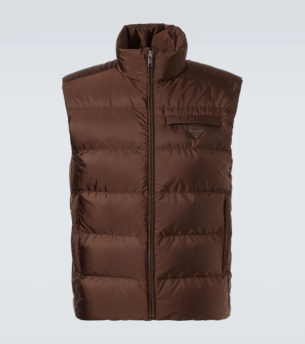  Prada Prada Re-nylon Down Vest 