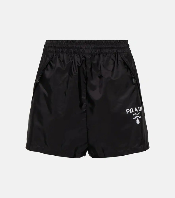  Prada Prada Re-nylon High-rise Shorts 