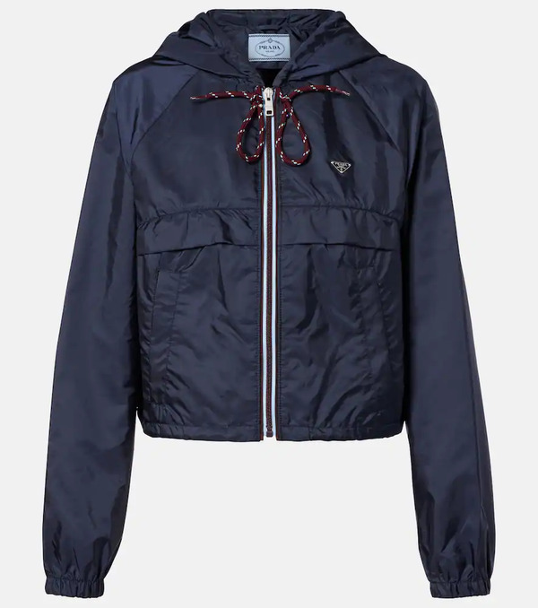  Prada Prada Re-nylon Hooded Jacket 