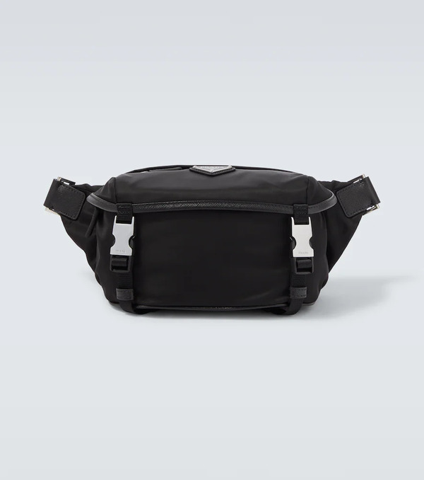  Prada Prada Re-nylon Leather-trimmed Belt Bag 