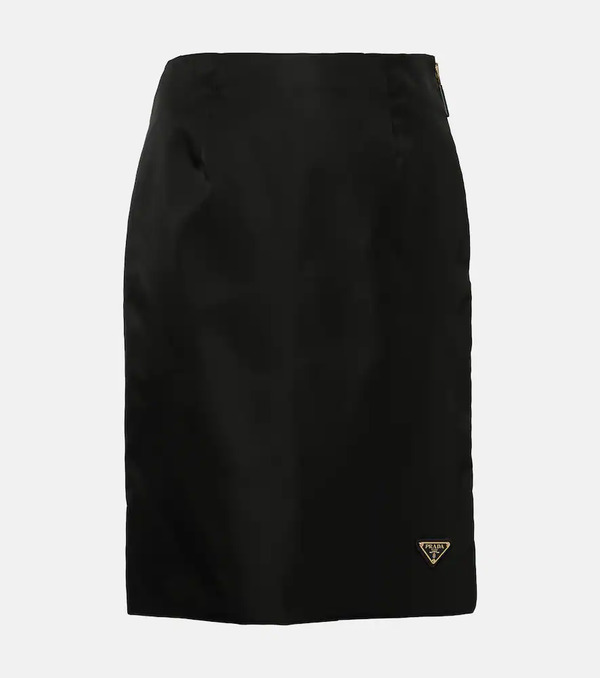  Prada Prada Re-nylon Pencil Skirt 