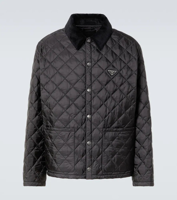  Prada Prada Re-nylon Quilted Jacket 