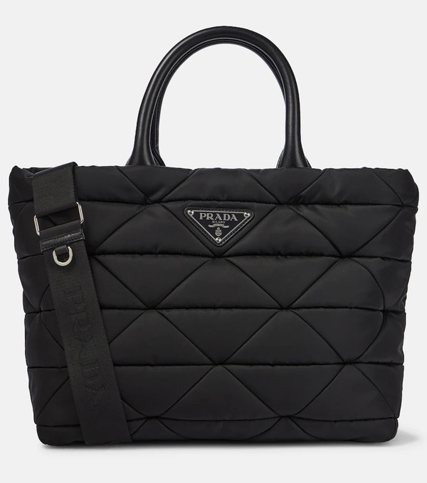  Prada Prada Re-nylon Quilted Tote 