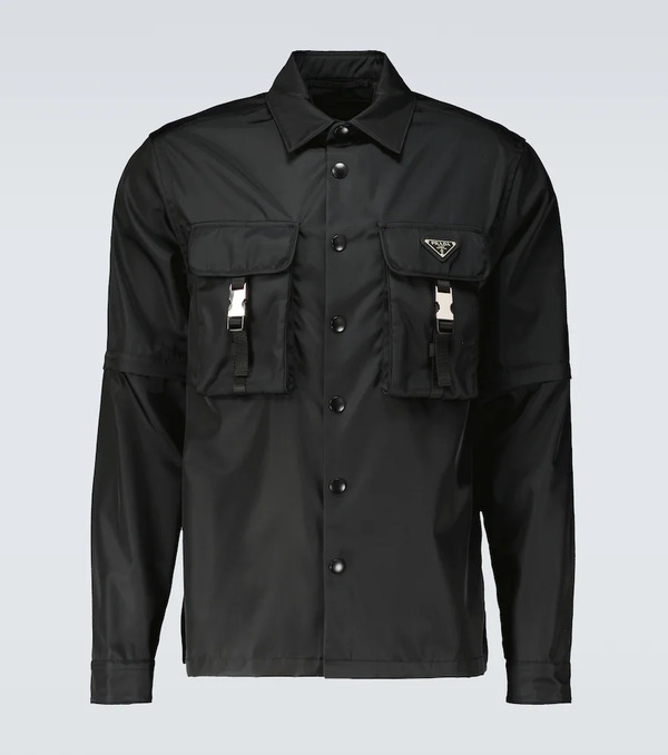  Prada Prada Re-nylon Shirt 
