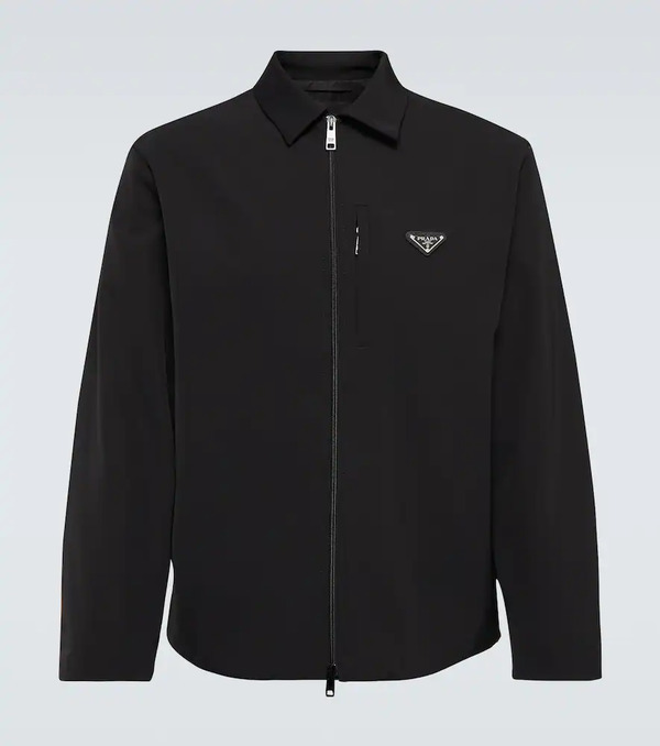  Prada Prada Re-nylon Zipped Shirt 