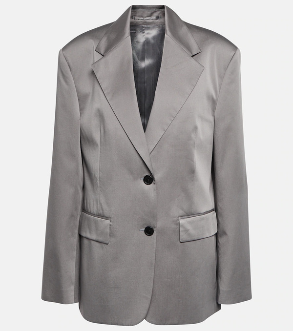  Prada Prada Single-breasted Cotton Blazer 