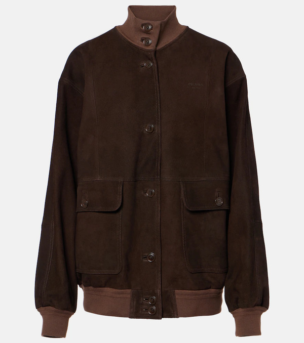  Prada Prada Suede Jacket 