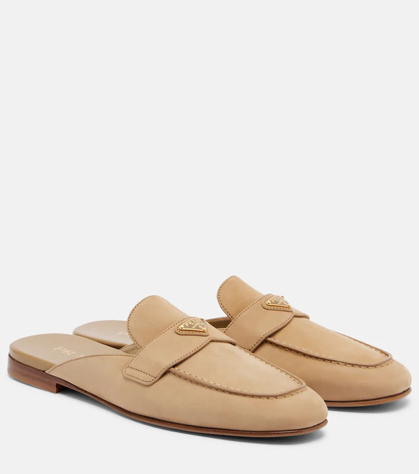  Prada Prada Suede Mules 