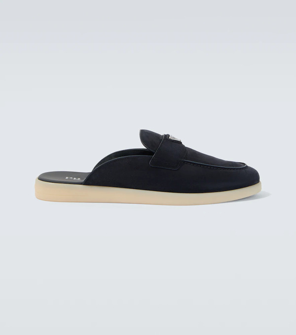  Prada Prada Suede Mules 