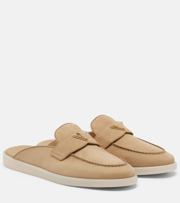  Prada Prada Suede Mules 