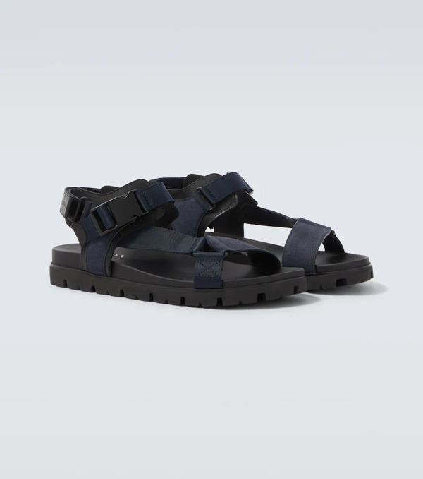  Prada Prada Suede Sandals 