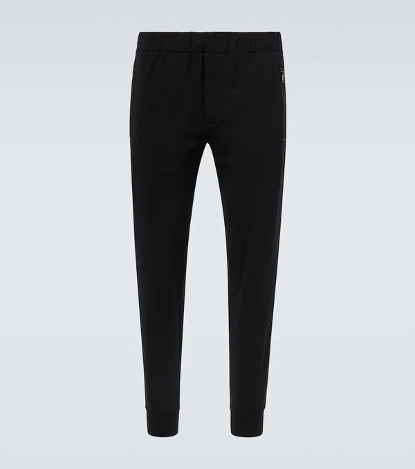  Prada Prada Technical Cotton-blend Slim Pants 