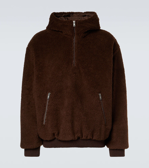  Prada Prada Wool-blend Teddy Jacket 
