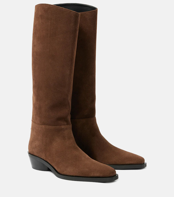  Proenza Schouler Proenza Schouler Bronco Suede Knee-high Boots 