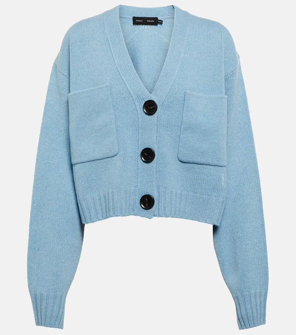  Proenza Schouler Proenza Schouler Cashmere And Wool Cardigan 