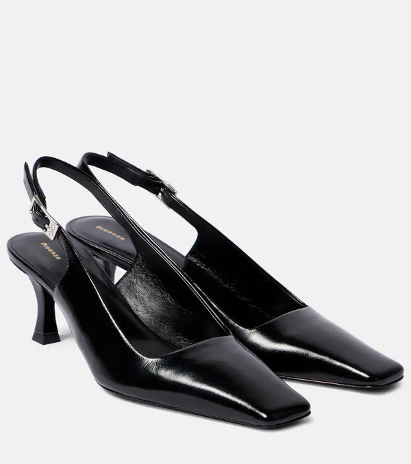  Proenza Schouler Proenza Schouler 65 Leather Slingback Pumps 