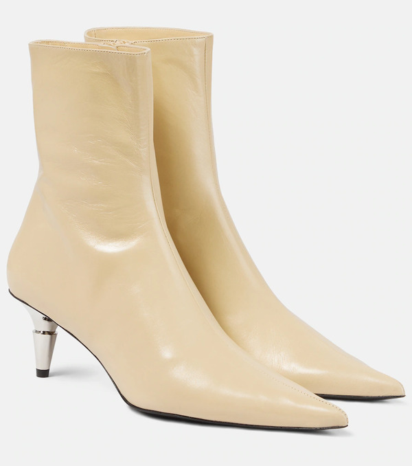  Proenza Schouler Proenza Schouler Spike Leather Ankle Boots 