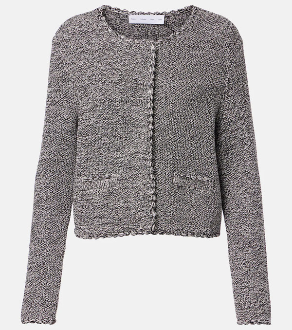  Proenza Schouler Proenza Schouler White Label Nidia Macrame Cotton Jacket 