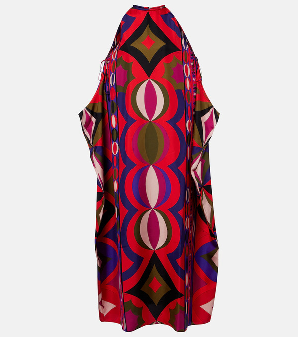  Pucci Pucci Collane Cutout Silk Kaftan 