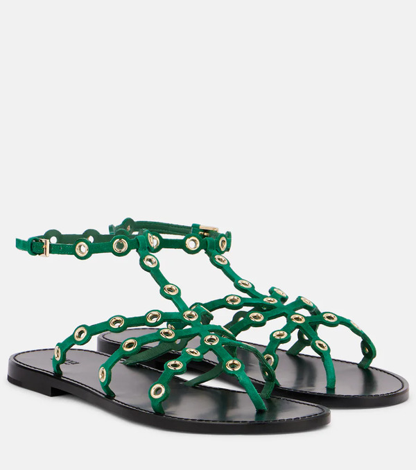  Pucci Pucci Emilio Suede Sandals 