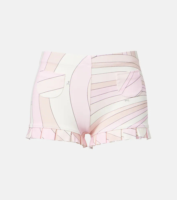  Pucci Pucci Iride Jersey Shorts 