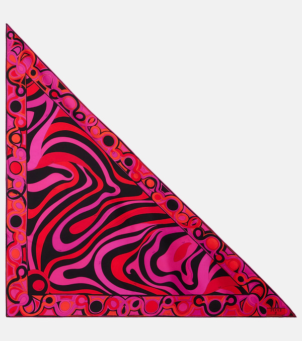  Pucci Pucci Iride Silk Twill Scarf 