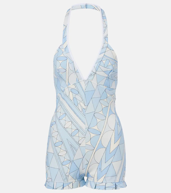  Pucci Pucci Manuba Halterneck Jersey Romper 