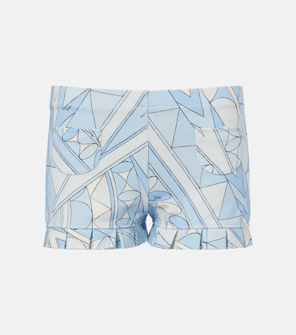  Pucci Pucci Manuba Ruffled Jersey Shorts 