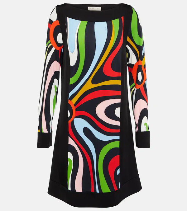  Pucci Pucci Marmo Jersey Minidress 