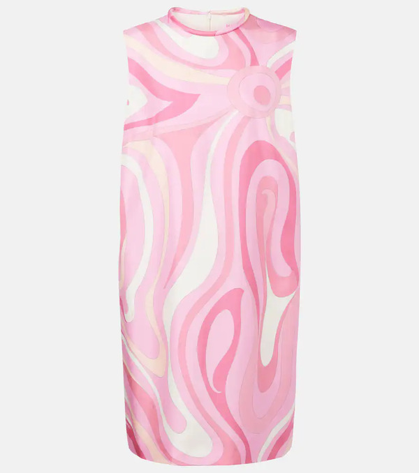  Pucci Pucci Marmo Silk Minidress 