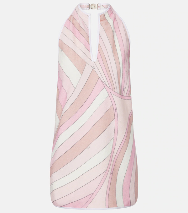  Pucci Pucci Occhi Cotton-blend Minidress 