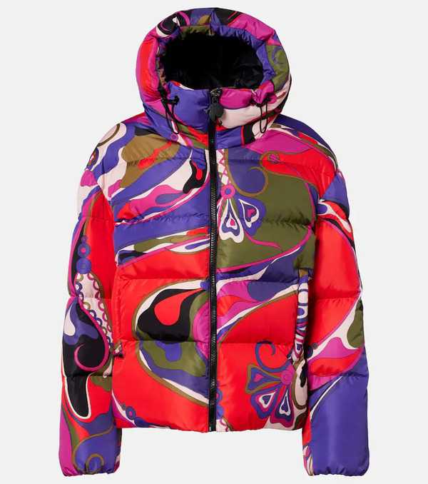  Pucci Pucci Orchidee Puffer Jacket 