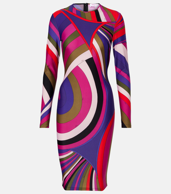  Pucci Pucci Printed Jersey Minidress 