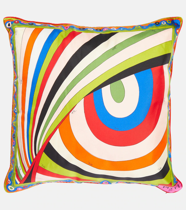  Pucci Pucci Printed Silk Cushion 