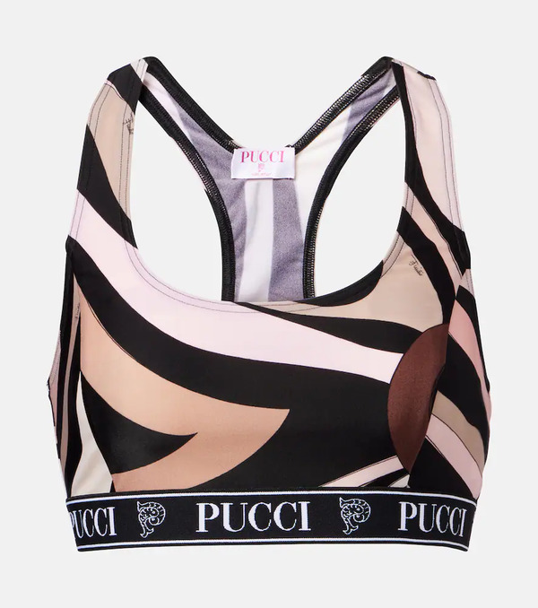  Pucci Pucci Printed Sports Bra 