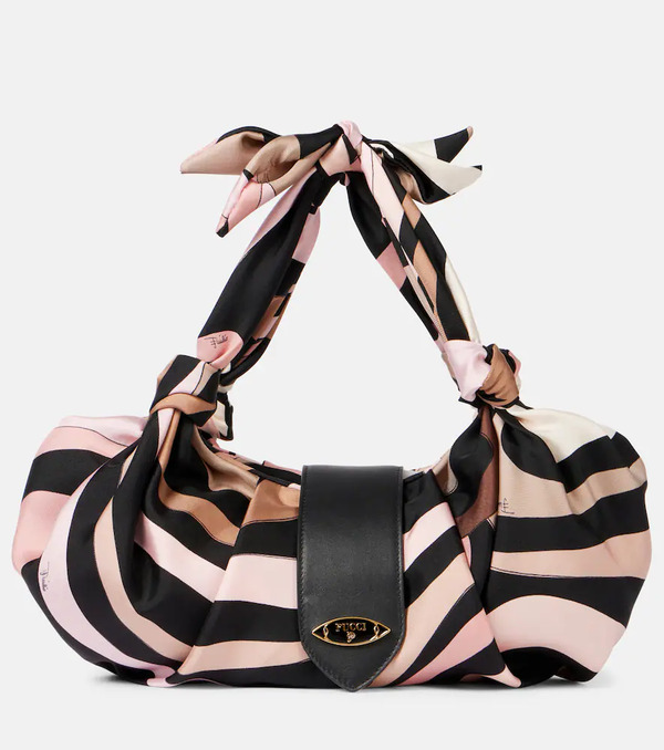  Pucci Pucci Small Twill Shoulder Bag 