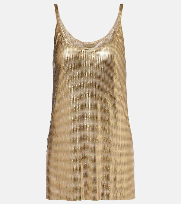  Rabanne Rabanne Chainmail Minidress 