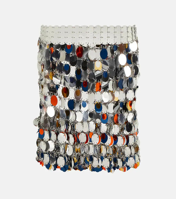 Rabanne Rabanne Embellished Miniskirt 